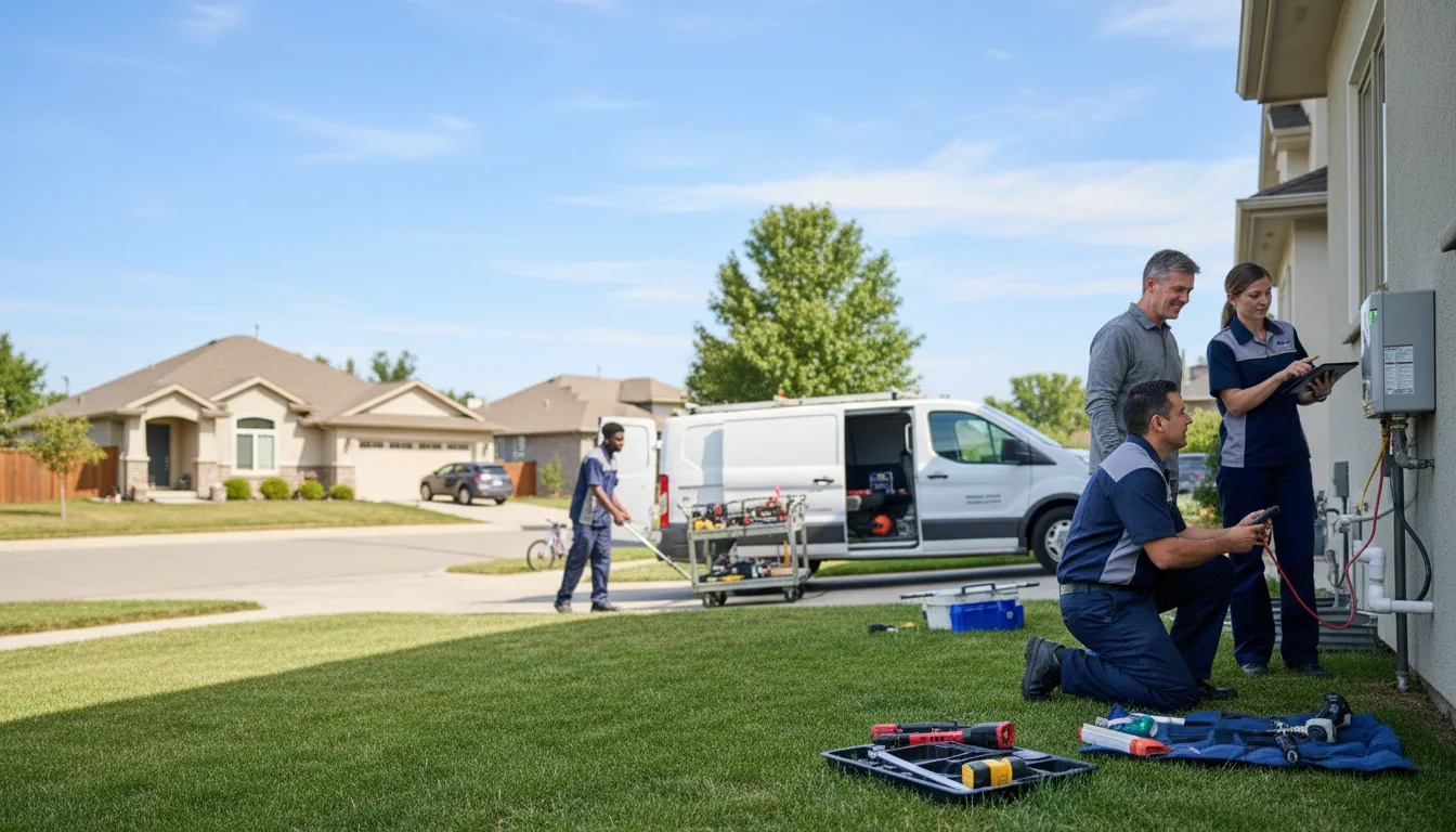 Tankless water heater service in Pine River, MN